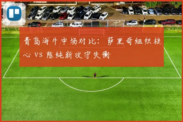 青岛海牛中场对比:萨里奇组织核心 vs 陈纯新攻守失衡